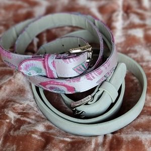 Pair Of Skinny Belts